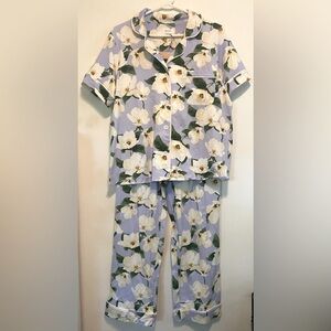 BedHead Floral Pajama Set Size Medium